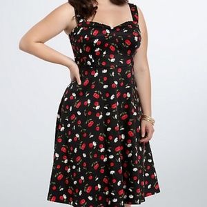 Torrid Retro Chic Cherry Dress